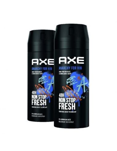 axe-pack-de-2-deodorant-body-spray-anarchy-2x150ml-50%-sur-le-deuxieme-image-1
