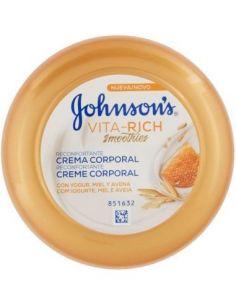 johnson-&-johnson-creme-pour-corps-reconfortante-au-yogourt,-miel-et-avoine-200ml-image-1