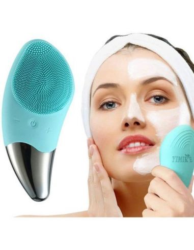 sonic-mini-brosse-electrique-nettoyage-du-visage-masseur-de-peau-bleu-image-1