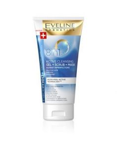 eveline-facemed+-8en1-gel-nettoyant-+-gommage-+-masque-contre-les-imperfections-150ml-image-1