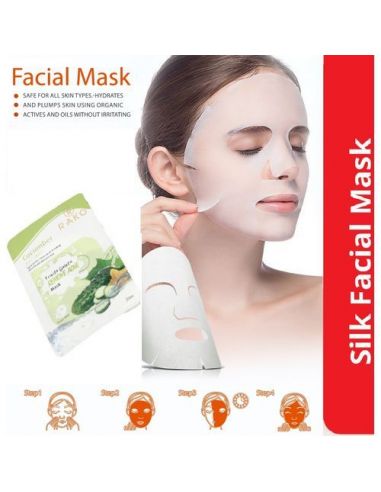 rako-masque-tissu-facial,-elimine-l'acne,-les-taches-et-est-anti-age-au-concombre-image-1