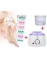 konsung-kit-complet-d'epilation-appareil-chauffe-cire-400-gr-+-papier-100-+-pot-de-cire-400-gr-image-2