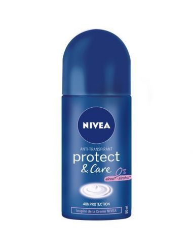 nivea-deodorant-roll-on-anti-transpirant-protect-&-care-femme-50ml-image-1