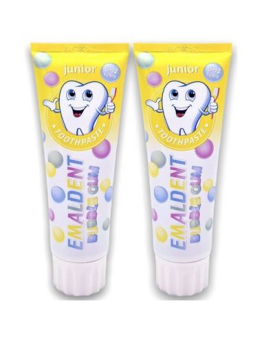 emaldent-pack-2-dentifrice-pour-enfants-bubble-gum-2-x-75-ml-image-1