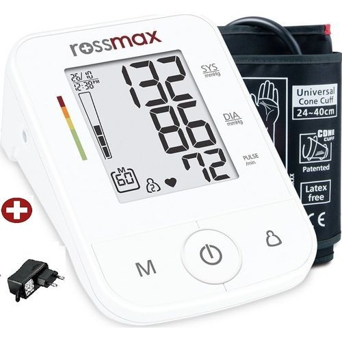 Rossmax Tensiomètre Brassard Automatique x3 avec chargeur à prix pas cher