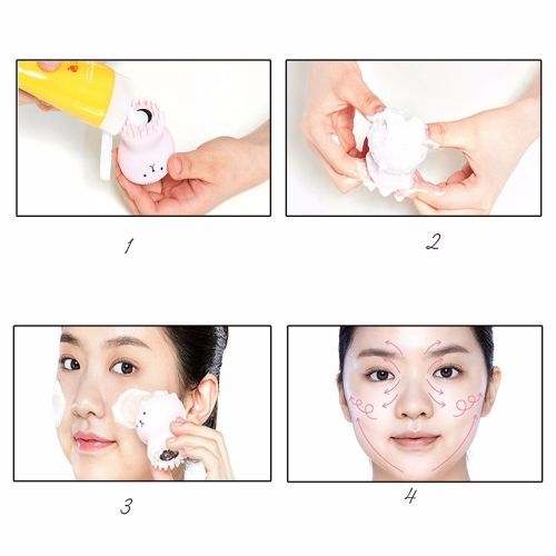 Generic Brosse de nettoyage du visage en Silicone, nettoyeur de pores,  lavage doux du visage, outil de soins de la peau à prix pas cher